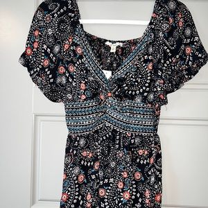 NWT NEVER WORN Paisley Top